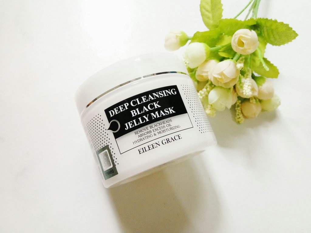 Review Eileen Grace Black Jelly Mask | MELS PLAYROOM